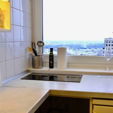 23rd Floor Mega View Old Town Pge Flat Appartamento Varsavia